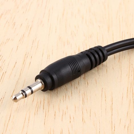 Câble diviseur audio 3,5 mm mâle à double femelle pour casque stéréo et enceintes (1/5)