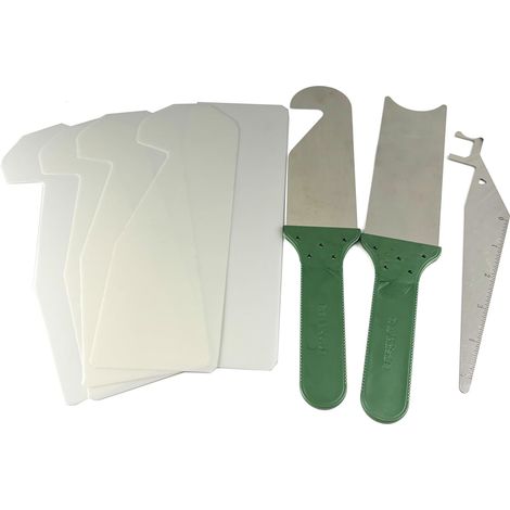 Kit d'outils de crochetage de serrure de porte coulissante 8 pièces multifonctions Outil d'ouverture de porte, outil de réparation de serrure de serrurier (1/5)