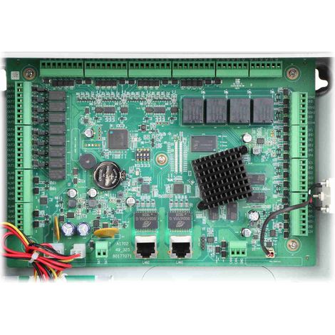 ASC2204C-D - Controlador de 4 puertas y lector doble Alarma 8/8 E/S
