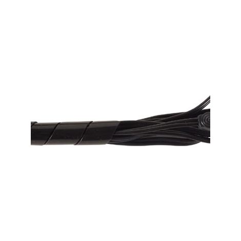 Coperchio di protezione a spirale 10m / ø15mm (nero)