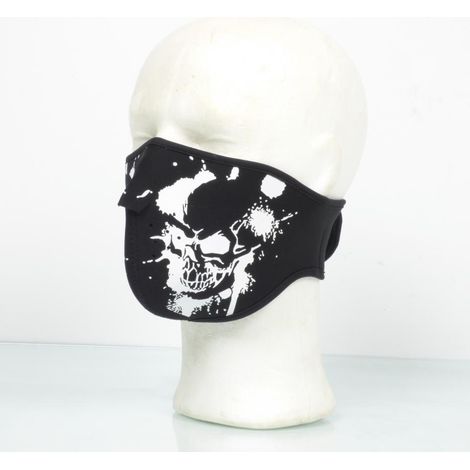 Neoprenmaske der Marke Mad, Modell Skull, schwarz-weiß, für (1/2)