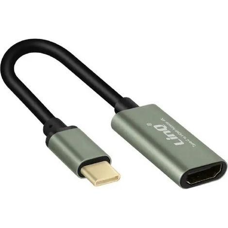 Linq - Cavo Adattatore Video Da Type-c Tipo C Maschio A Porta Hdmi 4k Femmina H7084 - (1/5)
