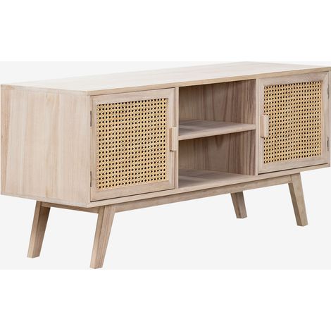 SKLUM TV-Möbel aus Holz Ralik Design              Braun Natur                     