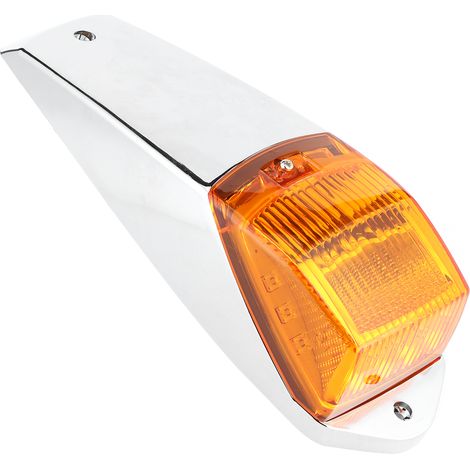 Feux de plafonnier LED Dôme pour Camion Remorque Tracteur Bus Voiture, Feux de Gabarit de Toit, Éclairage Intérieur de Cabine, Lot de 2, 12V (1/5)
