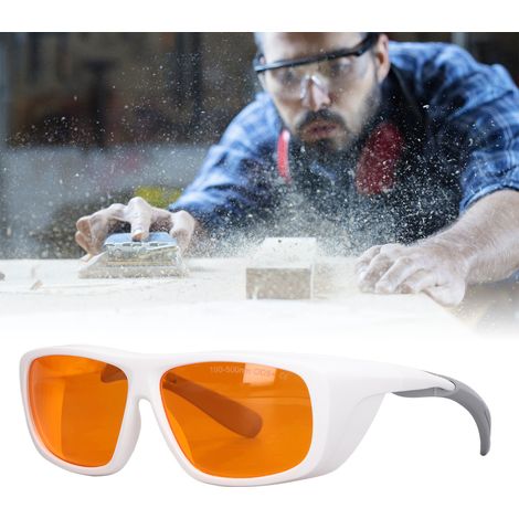 Lunettes de protection laser OD 5 190nm-500nm, anti-rayonnement pour machine de gravure (1/5)