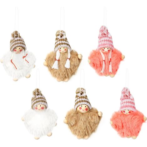 Osterdekorationen, 6-teiliges Puppenanhänger-Set, Feste