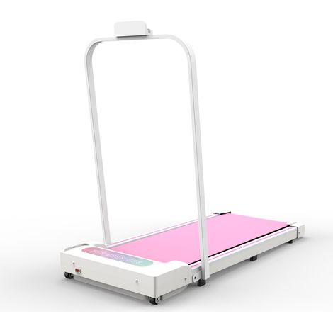 Klappbares Laufband für Zuhause und Büro, 2,5 HP, bis 8 km/h, Rosa (1/5)