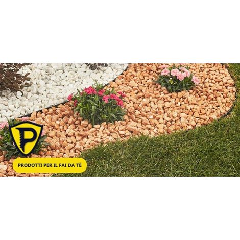 Ciottoli di Marmo Rosso Verona 15/25mm 25 kg Sassi Pietre Arredo Vasi e Giardino (1/2)