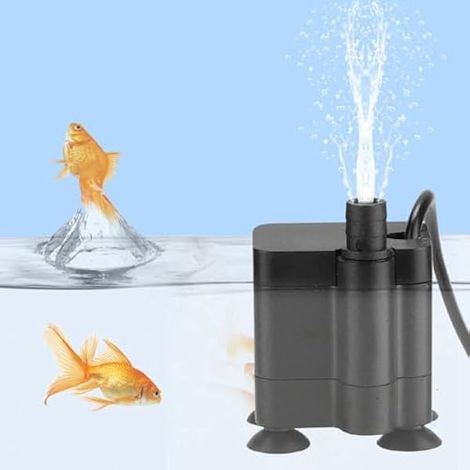 Micro Pompe à Eau Submersible USB, Mini Pompe D'aquarium 120L/H (1/5)