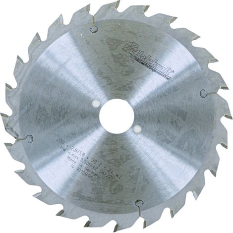 Lame de scie circulaire 200x30x2,8 mm avec 24 dents en carbure Holzstar UMK6-Z24