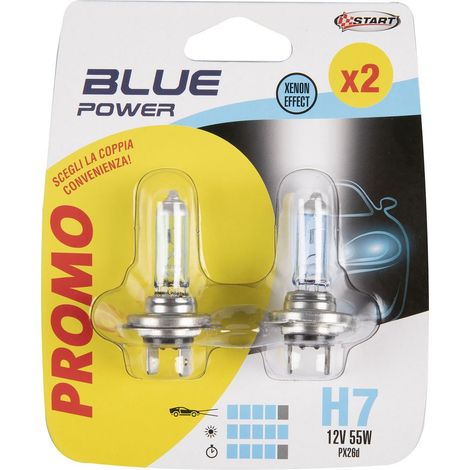 Coppia di lampadine auto alogene H7 12V 55W PX26d