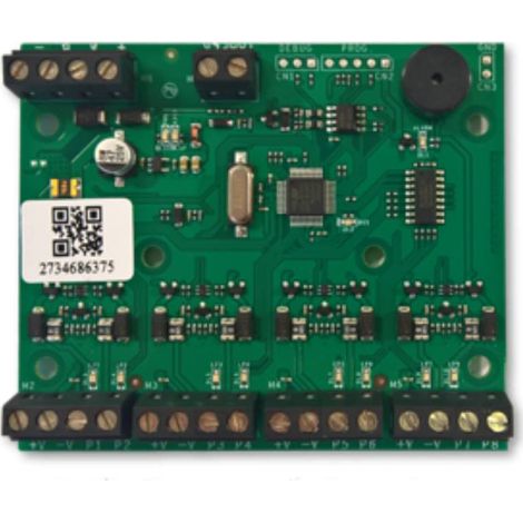 Carte d'extension câblée à bus Elkron EP3008 8 points 80MP7L00211