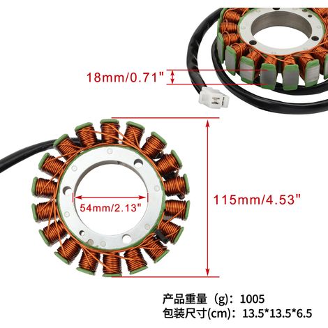 Kawasaki KLF400 Bayou 1993-1999 21003-1243 Motorrad-Statorspule (1/4)