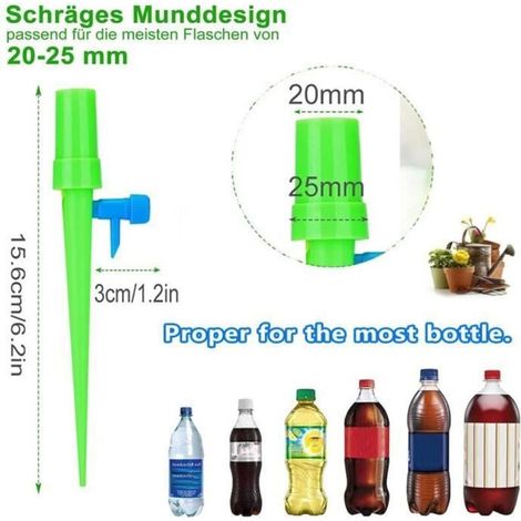 24-teiliges Tropfbewässerungsset, automatischer Pflanzensprenger mit Gartenregulierventilen (1/3)