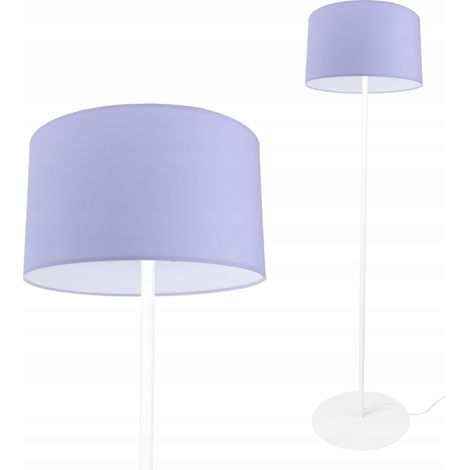Lampada da terra con paralume LED moderno colorato (1/5)