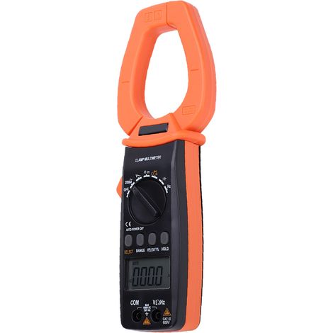 Pince multimètre numérique portable VC6052 2000A AC avec écran LCD, testeur électrique à main (1/5)