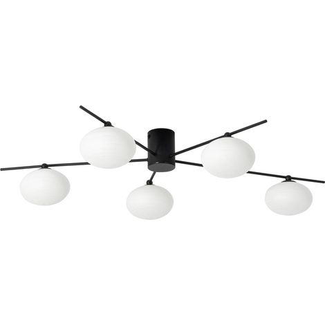 Deckenlampe "Valisa" aus Glas für Wohnzimmer & Esszimmer von Lindby (1/5)