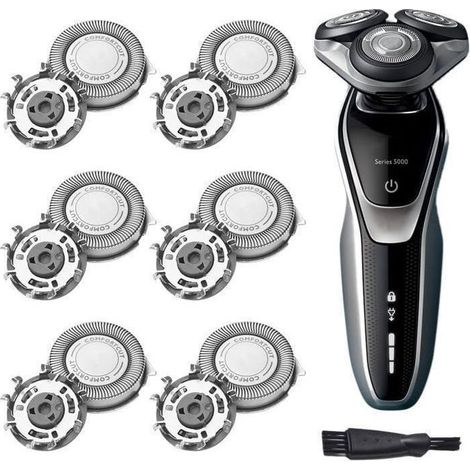 12 Ersatzscherköpfe für Philips Serie 5000/6000, AquaTouch (AT8xx, AT7xx), SH30/50/52, PowerTouch (PT8xx, PT7xx) (1/5)