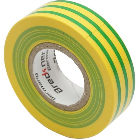 Nastro isolante giallo-verde 18mmx20m Breckner Germany (1/3)