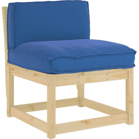 Coussin Bleu royal 70 x 40 x 12 cm Tissu Oxford (1/5)