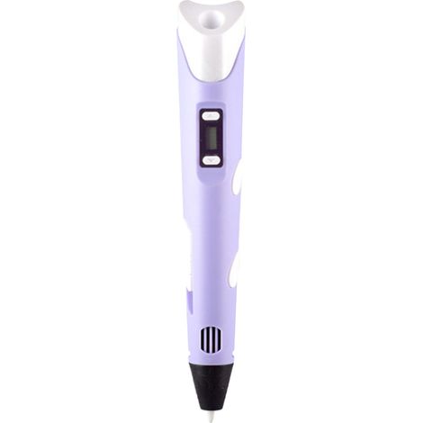 Stylo 3D Haute Température avec Filaments pour Enfants, Version Anglaise, Violet, Fournitures Incluses (1/5)