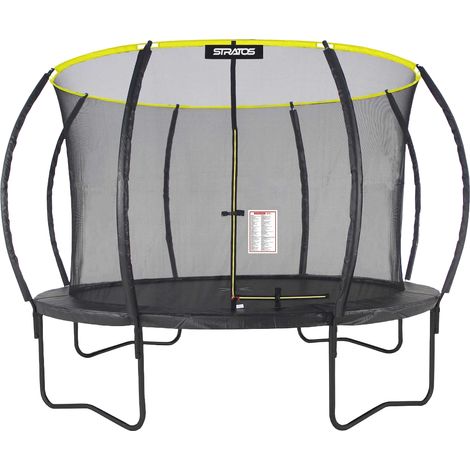 Stratos Trampolin 3,66 m mit Sicherheitsnetz