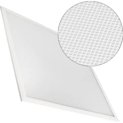 LED-Panel 40W 4.000Lm 6000ºK 60x60Cm UGR17 Treiber PRO Weißer Rahmen 60.000H [HO-LP-40W-UGR17-OS-CW]