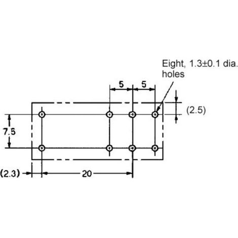 Omron G2RL-2 24V Relais pour circuits imprimés 24 V/DC 8 A 2 inverseurs (RT) 1 pc(s) (1/3)