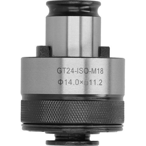 Support de mandrin à pince de taraudage, Protection contre les surcharges, Torsion réglable, QuickChange GT24-ISO-M18 (1/5)