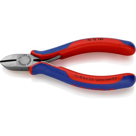 Pince coupante de côté pour électromécanicien, 76 12 125 (1/4)