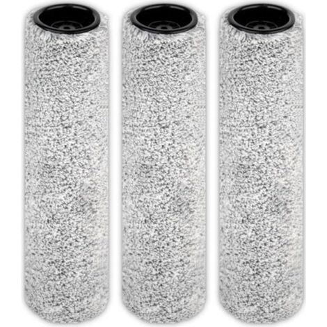 【Rouleau amovible】 3 pièces Rouleaux de brosse de rechange pour aspirateurs eau et poussière sans fil Tineco Floor One S9 Artist Pro, Floor One S7 Pro, Floor One S6/ Stretch S6/ Switch S6 (sans manche (1/5)