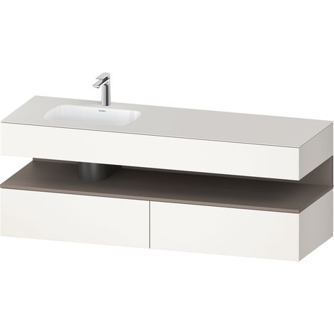 Duravit Collection One lavabo empotrado con base de lavabo (1/2)