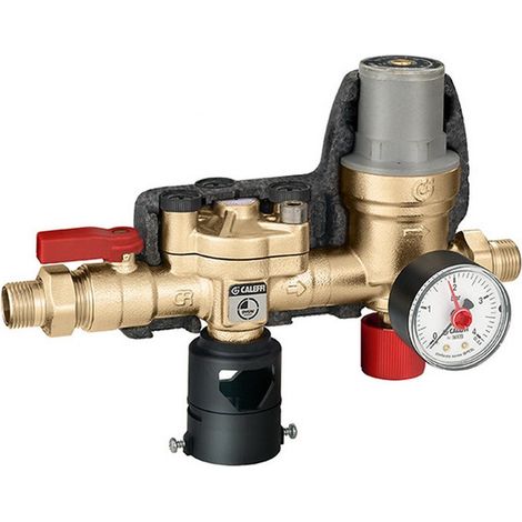Conexión de llenado de 1/2 pulgada, con separador de sistema tipo BA sin toma de prueba CALEFFI (1/2)