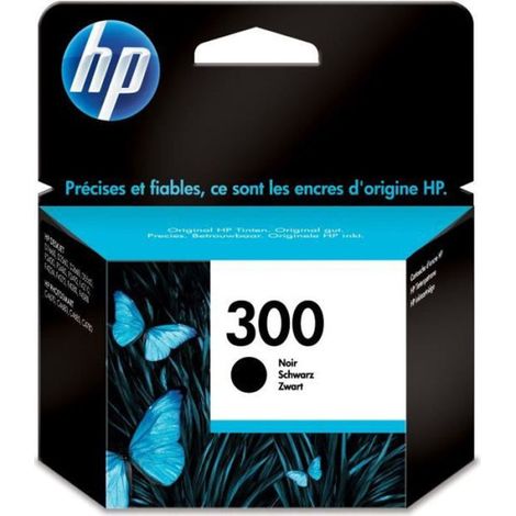 HP 300 Cartouche d'encre noire authentique (CC640EE) pour HP DeskJet F4580 et HP Photosmart C4680/C4795 (1/5)