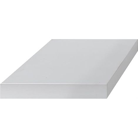 King Home Mensola Tamburata In Mdf Bianco 25X25X5H confezione da 8 pezzi (1/3)