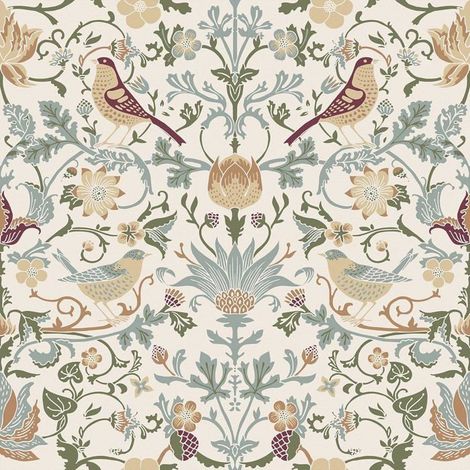 Papier Peint Fleuri Vintage Film Adhesif Pour Meuble Papier Peint Adhesif Mural Chambre Salon Rouleau Vinyle Adhésif Decorat[BI13] (1/5)