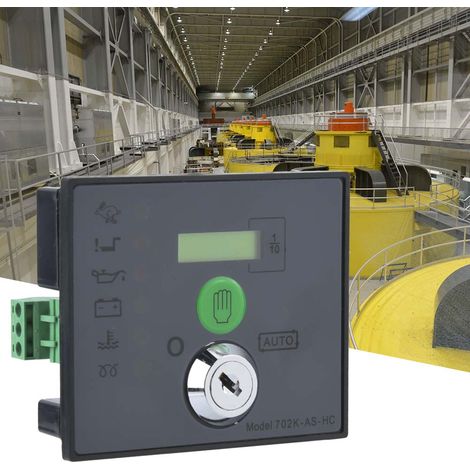 Elektronisches Generatorsteuermodul DSE702AS mit Handstart, Bedienfeld und LCD-Display (1/5)