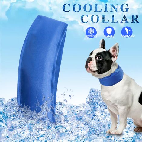Filiyano-Lot de 2 écharpes rafraîchissantes pour animaux, bandana glacé pour chien, rafraîchissantes, écharpes triangulaires, foulards, pour chien et (1/5)