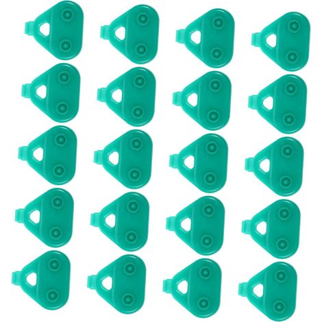 CCYKXA Pack of 20 garden shade loops - Multifunctional sun protection clips for shade fabric - Durable and high-quality garden tools for securing shade netting (1/5)