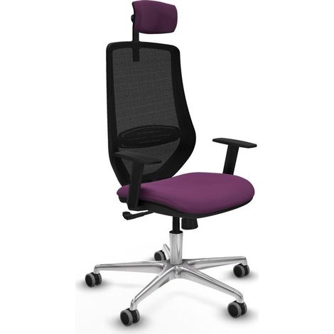 piqueras-y-crespo Mardos Ergonomischer Bürostuhl Lila