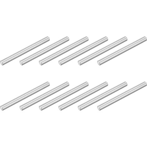 12pcs M5x60mm Goupille Cylindrique Étagère, Goujons Cylindriques Acier Inoxydable 304, Support Cheville d'Étagère Fixation pour Fabrication Industrie Mécanique Installation Meuble (1/5)