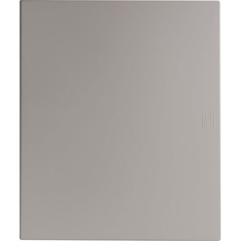 Panel frontal de la centralita empotrable 24 módulos elettrocanali ec63224s
