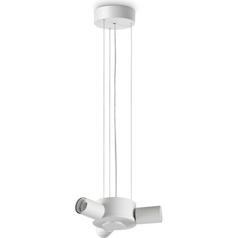 Ideal Lux SET UP Suspension à plusieurs bras blanche 3x E27 (1/2)