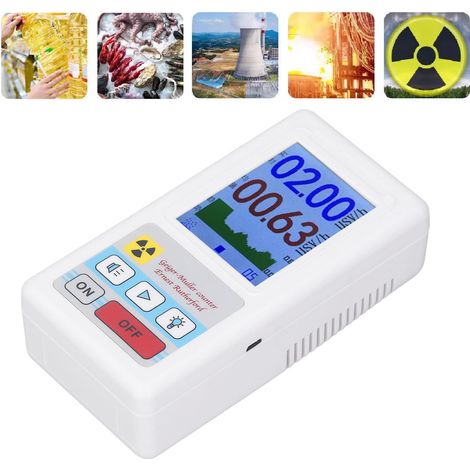Détecteur de rayonnement nucléaire, détecteur de rayons X de type BR-6, rayonnement ionisant blanc (1/5)
