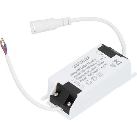 24-W-LED-Treiber / 220–240 V Eingang, 54–85 V Ausgang, 300 mA Konstantstrom, Transformator mit Kabel, ABS-Material (1/5)