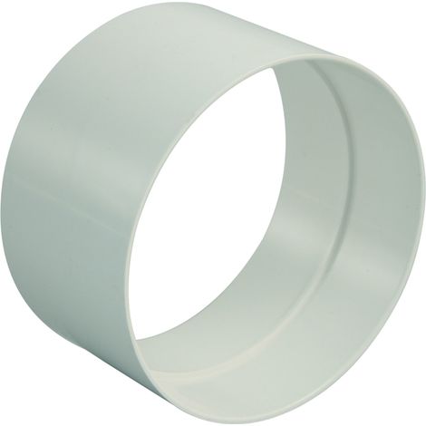 collegamento per tubo 125 bianco