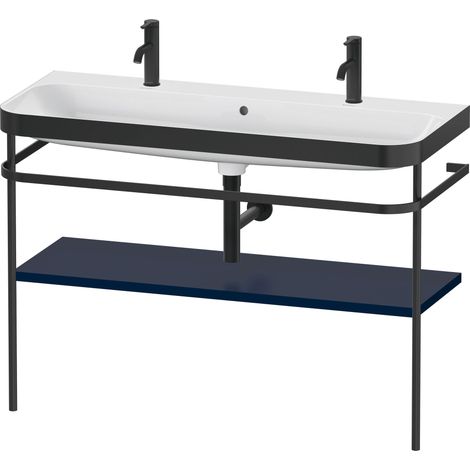 Duravit Happy D.2 Plus c-bonded Set avec console métallique,
