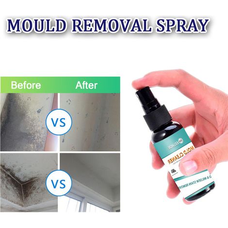 Spray anti-moisissure 30ml - Nettoyant mural et carrelage - Détachant joints et coins - Détergent ménager anti-taches de moisissure (1/5)