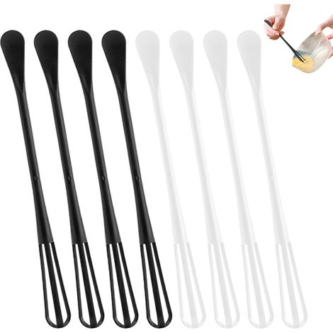 Mini-Schneebesen - 2-in-1 kleiner Schneebesen und Löffel für die Küche - multifunktionaler Mini-Zuckerlöffel - kleiner Küchen-Schneebesen zu (1/5)