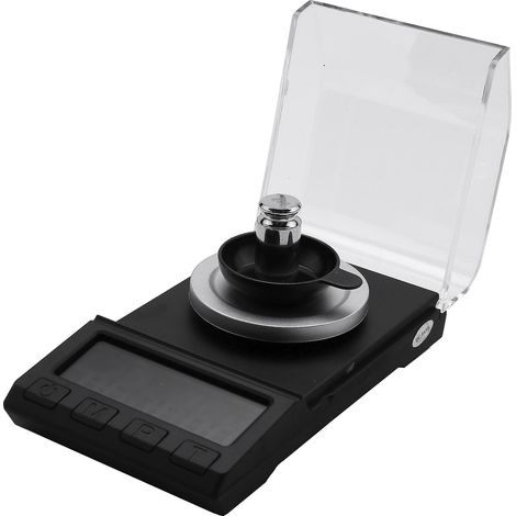 Balance électronique de précision 0,001 g, balance numérique pour bijoux, balance pour diamants, balance de laboratoire portable M-AquaForge (1/5)
